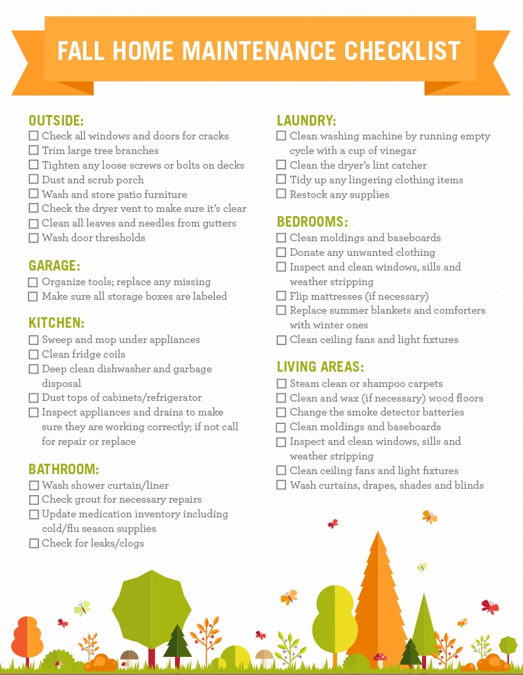Your Fall Home Maintenance Checklist Delta Faucet